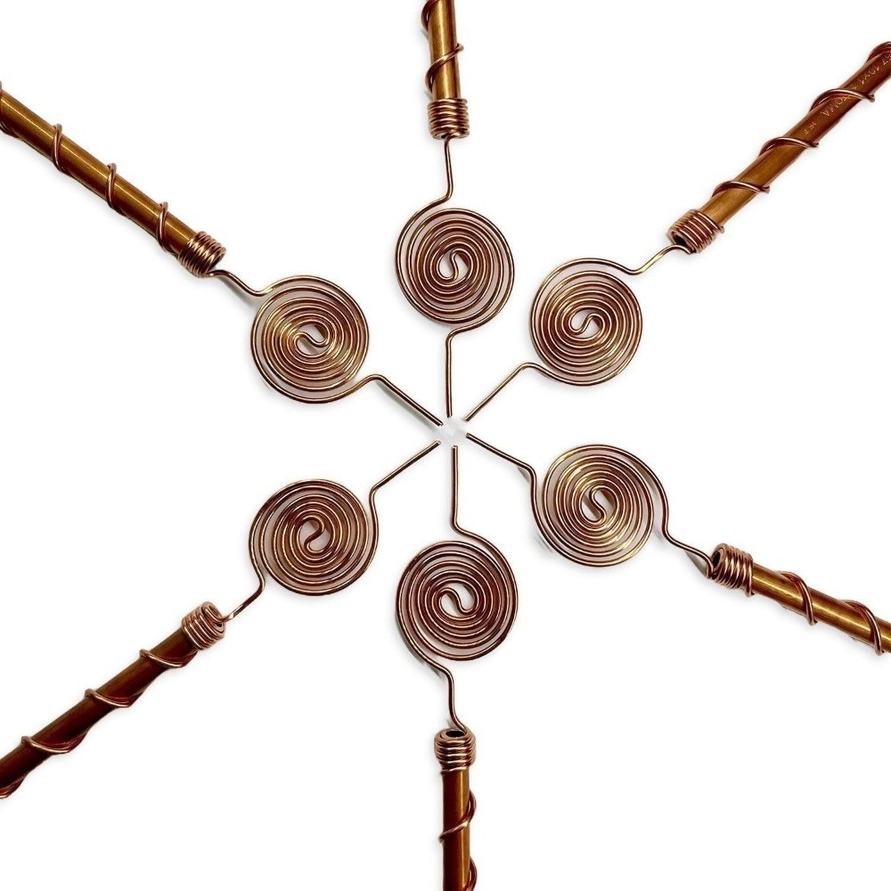 New Spiral Coil Electroculture - Copper Wire Roll recension och pris