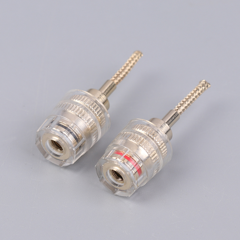 2/4Pcs 4MM Banana Female To 2M - Copper Wire Roll recension och pris