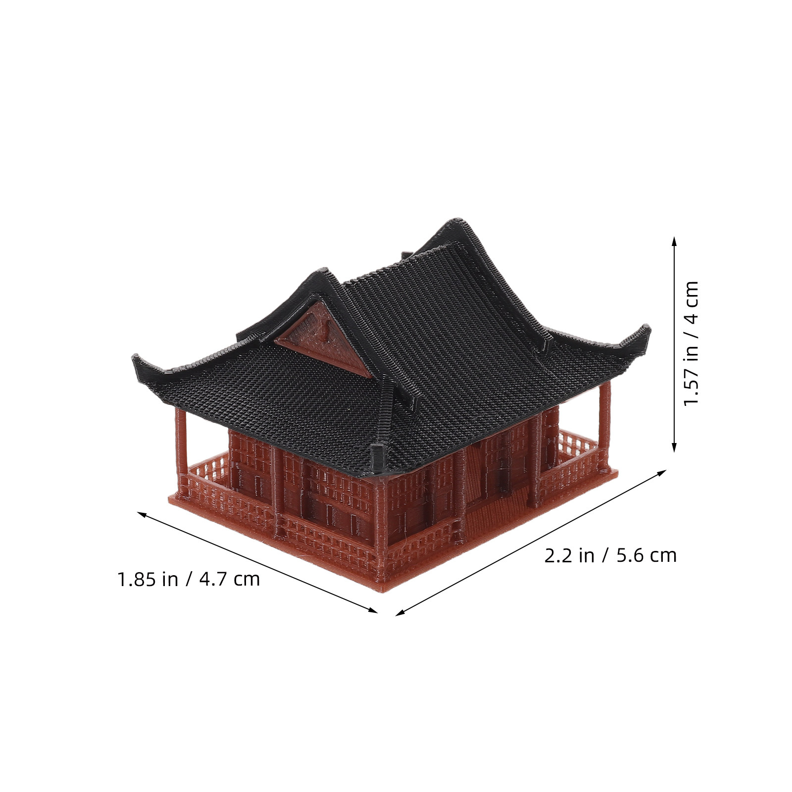 Mini Pavilion Statue Layered D - Bonsai Garden Landscape Design recension och pris