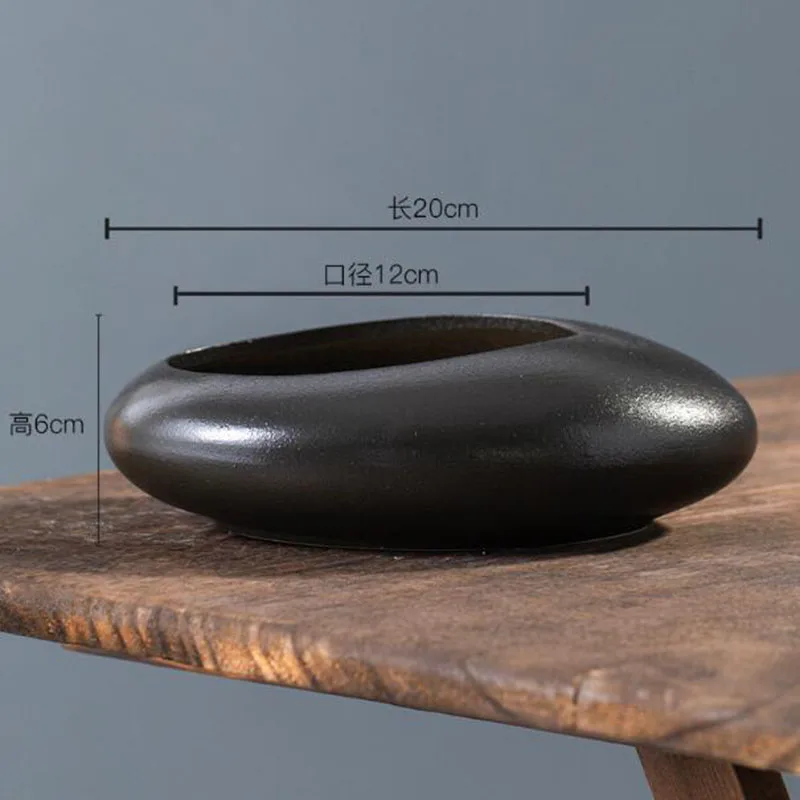 Coarse Pottery Bonsai Vase Gre - Bonsai Garden Art recension och pris