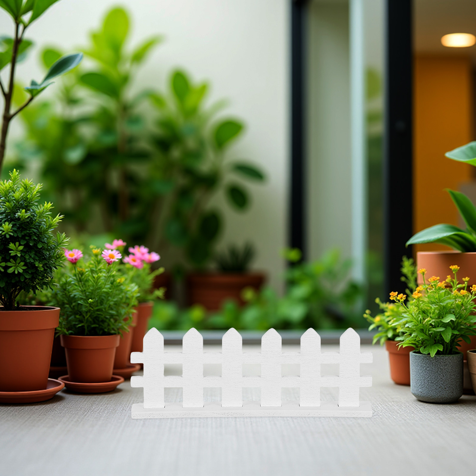12Pcs Miniature Wooden Fence W - Bonsai Garden Landscape Design recension och pris